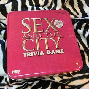 NIB Sex and the City HBO Board Game Metal Box 2004